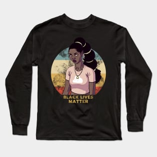 BLM retro style 2020 Long Sleeve T-Shirt